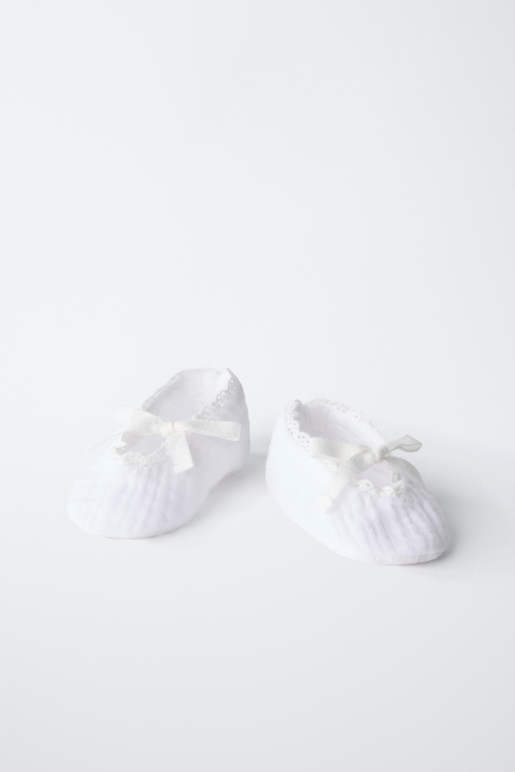 CHAUSSONS À NŒUD TEXTILE